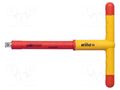 Screwdriver handle; insulated,socket spanner; Mounting: 3/8" WIHA WIHA.43062
