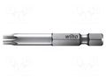 Screwdriver bit; Torx® with protection; T15H; Overall len: 90mm WIHA WIHA.39189