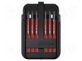Kit: screwdriver bits; Torx®,Torx® PLUS; 1kVAC; 75mm; max.5.5Nm WIHA WIHA.43161