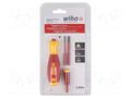 Kit: screwdrivers; torque,insulated; PlusMinus PZ-type; 1kVAC WIHA WIHA.41477