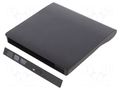 Optical Drive CD/DVD Enclosure; black; Features: PnP QOLTEC QOLTEC-51863