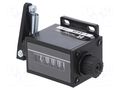 Counter: mechanical; mechanical indicator; strokes; 99999; 5mm TRUMETER 1-4635