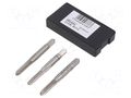 Tap; M5,5; 0.9; L: 50mm; Holder: hand; 4.9mm; 3pcs. VÖLKEL VOLKEL-27336