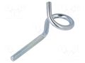 Hook; ring; steel; zinc; Thread len: 70mm; Overall len: 140mm DROMET D-HOH10140