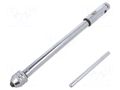 Tap wrench; Grip capac: 7/32"-1/2",M5-M12; L: 300mm; steel VÖLKEL VOLKEL-10020