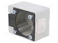 Accessories: case; grey; surface-mounted PCE 106-0G