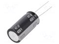 Capacitor: electrolytic; low ESR; THT; 47uF; 450VDC; Ø16x31.5mm PANASONIC EEUEE2W470