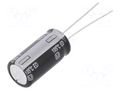 Capacitor: electrolytic; THT; 10uF; 400VDC; Ø10x20mm; Pitch: 5mm PANASONIC EEUED2G100
