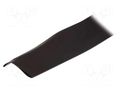 Heat shrink sleeve; 25.4mm; black HELLERMANNTYTON TR27-25.4/12.7-BK