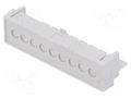 Terminals cover; grey; Holes no: 9; 5.08mm ITALTRONIC IT-P05030203T.BL