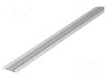 Profiles for LED modules; natural; L: 2m; FIX12; aluminium TOPMET TOP-FIX12/A-2M