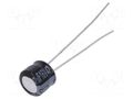 Capacitor: electrolytic; THT; 47uF; 16VDC; Ø6.3x5mm; Pitch: 2.5mm PANASONIC ECEA1CKS470