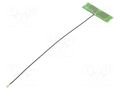 Antenna; Bluetooth,WiFi,ZigBee; 2.1dBi,2.6dBi,3dBi,3.3dBi; U.FL MOLEX 1462200200