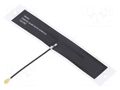 Antenna; GSM,LTE; 1.6dBi,3.4dBi,4.2dBi; linear; Len: 50mm; U.FL MOLEX 1461850050