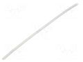 Heat shrink sleeve; glueless; 2: 1; 4.8mm; L: 1m; white; polyolefine TASKER GTM4824W
