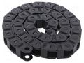 Cable chain; 10; Bend.rad: 100mm; L: 1006mm; non-openable frames IGUS 10.7.100.0