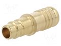 Plug-in nozzle; with bushing; brass; Connection: 13mm METABO MTB.7804010372