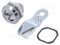 Lock; cast zinc; 13mm; Key code: T7; Features: without key ELESA+GANTER GN115-DK-13