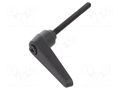 Lever; adjustable; Thread len: 50mm; Lever length: 45mm; GN 101 ELESA+GANTER GN101-14-M5-50-SW