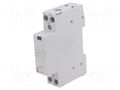 Contactor: 2-pole installation; 20A; 24VAC; NC + NO; R ETI POLAM 002461221