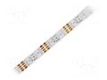 Programmable LED tape; RGB; 5050; LED/m: 30; 10mm; white PCB; IP20 IPIXEL LED S010030CA3SA2
