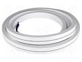 NEON LED tape; RGBW; 10mm; IP65; 15W/m; Thk: 20mm; 12VDC; bendable IPIXEL LED N010060CB4PZ-WW
