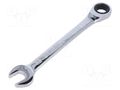 Wrench; combination spanner,with ratchet; 14mm; nickel plated STANLEY STL-4-89-939