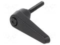 Lever; adjustable; Thread len: 32mm; Lever length: 45mm; GN 101 ELESA+GANTER GN101-14-M5-32-SW
