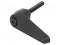 Lever; adjustable; Thread len: 32mm; Lever length: 45mm; GN 101 ELESA+GANTER GN101-14-M5-32-SW