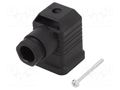 Connector: valve connector; plug; form A; 18mm; female; PIN: 4; PG11 HIRSCHMANN GDMW3011DFSW