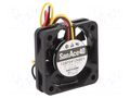 Fan: DC; axial; 12VDC; 40x40x10mm; 9m3/h; 25dBA; ball; 6200rpm SANYO DENKI 109P0412H901