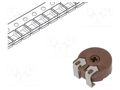 Potentiometer: mounting; single turn,horizontal; 100kΩ; 330mW PIHER PSC10KV50-104A