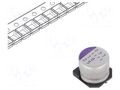 Capacitor: polymer; 10uF; 25VDC; SMD; OS-CON SVPS; ±20%; Ø8x7mm PANASONIC 25SVPS10M