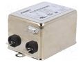 Filter: anti-interference; 300VAC; 10A; Leads: connectors FASTON KEMET FLLE2010ARDB