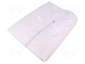 Cleanroom acces: coat; white; XL (unisex); cleanroom; ESD; 55g/m2 ANTISTAT ATS-600-5004