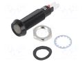 Indicator: LED; recessed; green; 24÷28VDC; Ø8.1mm; IP67; cables MARL 677-532-23