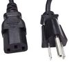 PWR CORD, IEC 320 C13-FREE END, 9.8  MC-196-DC
