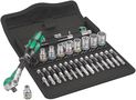 8100 SA 6 Zyklop Speed Ratchet Set, 1/4" drive, metric, 1 x 1/4"x152.0; 1 x 5.0x23.0; 1 x 5.5x23.0; 1 x 6.0x23.0; 1 x 7.0x23.0; 1 x 8.0x23.0; 1 x 10.0x23.0; 1 x 11.0x23.0; 1 x 12.0x23.0; 1 x 13.0x23.0; 1 x 1/4"x150.0; 1 x 1/4"x56.0; 1 x 1/4"x37.0; 1 x PH  05004016001