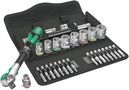 8100 SB 6 Zyklop Speed Ratchet Set, 3/8" drive, metric, 1 x 3/8"x199.0; 1 x 8.0x29.0; 1 x 10.0x29.0; 1 x 12.0x29.0; 1 x 13.0x29.0; 1 x 15.0x29.0; 1 x 16.0x30.0; 1 x 17.0x30.0; 1 x 18.0x30.0; 1 x 19.0x30.0; 1 x 3/8"x200.0; 1 x 3/8"x76.0; 1 x 1/4"x3/8"x44.0 05004046001