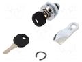 Lock; cast zinc; 16mm; Body: chromium plated ELESA+GANTER GN115-SC-16