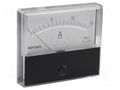 Ammeter; on panel; I DC: 0÷15A; Class: 2.5; 70x60mm VELLEMAN VEL-AIM7015A