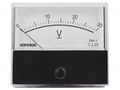 Voltmeter; on panel; 0÷30V; Class: 2.5; 70x60mm VELLEMAN VEL-AVM7030