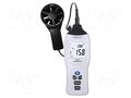 Thermoanemometer; LCD; 4-digit; 2x/s; Vel.measur.resol: 0.1m/s VELLEMAN VEL-DEM401