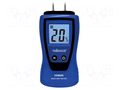 Hygrometer; LCD; 5÷90%RH; 154x68x26mm; Equipment: user's manual VELLEMAN VEL-DEM800