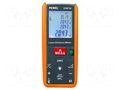 Distance meter; LCD; 0.05÷60m; Meas.accur: ±1,5mm; IP54; Unit: ft,m VELLEMAN VEL-EEM700