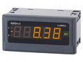 Ammeter; digital,mounting; 50mA÷5A; ±(0.5%+1digit); LED; 5 digits LUMEL N20ZPLUS-520200M0