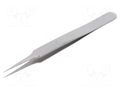 Tweezers; 110mm; for precision works; Blades: narrowed WELLER WEL.4SA