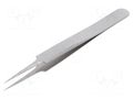 Tweezers; 110mm; for precision works; Blades: narrowed WELLER WEL.5SA