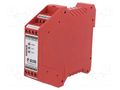 Module: safety relay; 24VAC; 24VDC; for DIN rail mounting; CS PIZZATO ELETTRICA CS-AR-05V024