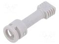 Screw; polyamide; for covers; light grey SPELSBERG TK-DS-KU/G